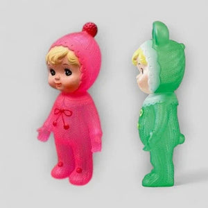 Kodama Toy: Charmy-chan 2er Set Melon & Strawberry – Designer Toy Japan