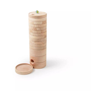 Montessori Murmelturm aus Naturholz – Tower of Marble | SINA