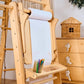 Montessori Staffelei mit Kinderstuhl – Ergänzung für Klettergerüst & Spielbereich | Goodevas