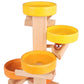Tellerturm Murmelbahn mit Glockenspiel – Holz Kugelbahn für Kinder | Beck Holzspielzeug