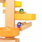 Tellerturm Murmelbahn mit Glockenspiel – Holz Kugelbahn für Kinder | Beck Holzspielzeug
