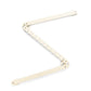 TipiToo® Large Balance Beam 3 Piece Set - White Rope