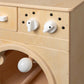 Kinder Waschmaschine Holzspielzeug – Natürlich spielen, realistisch lernen