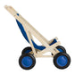 Puppenbuggy blau als Puppenwagen aus Holz